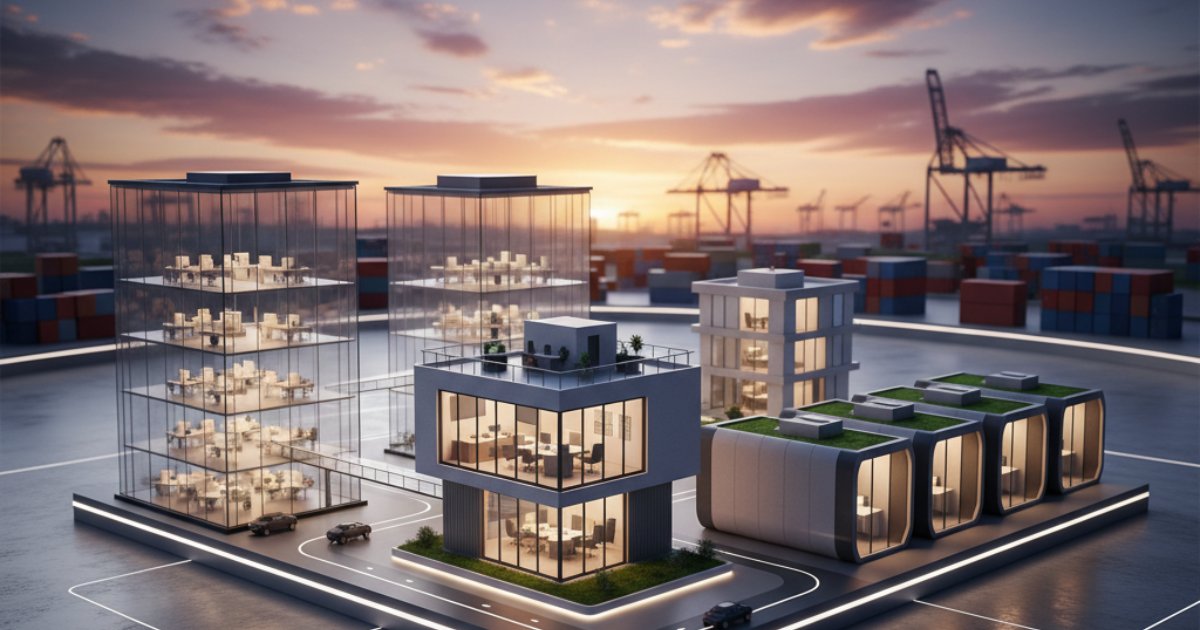 Các Loại Hình Văn Phòng Cho Thuê Phổ Biến Tại Cát Lái