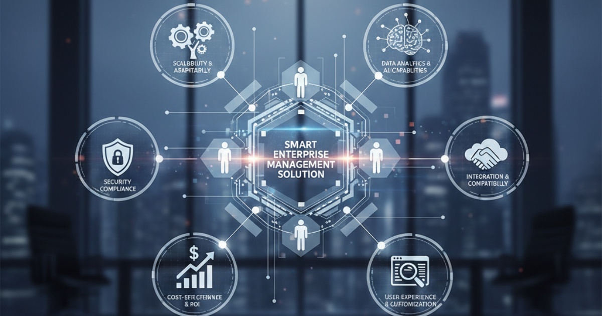 Các tiêu chí quan trọng khi lựa chọn giải pháp quản trị doanh nghiệp thông minh Các tiêu chí quan trọng khi lựa chọn giải pháp quản trị doanh nghiệp thông minh