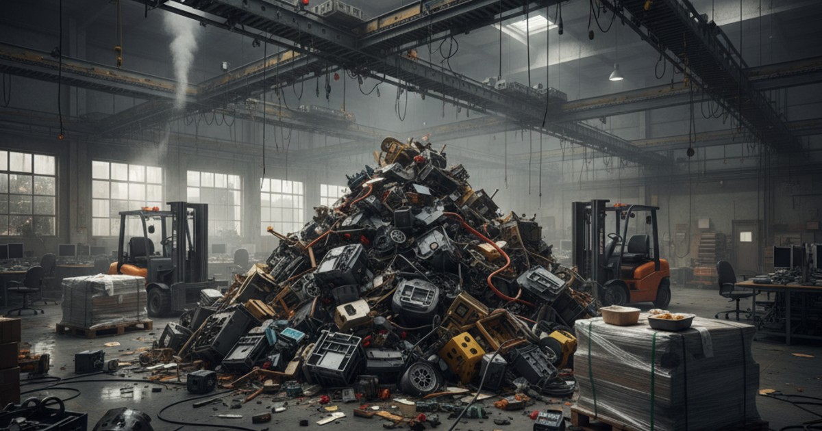 Lãng phí tài nguyên và nguồn lực vận hành