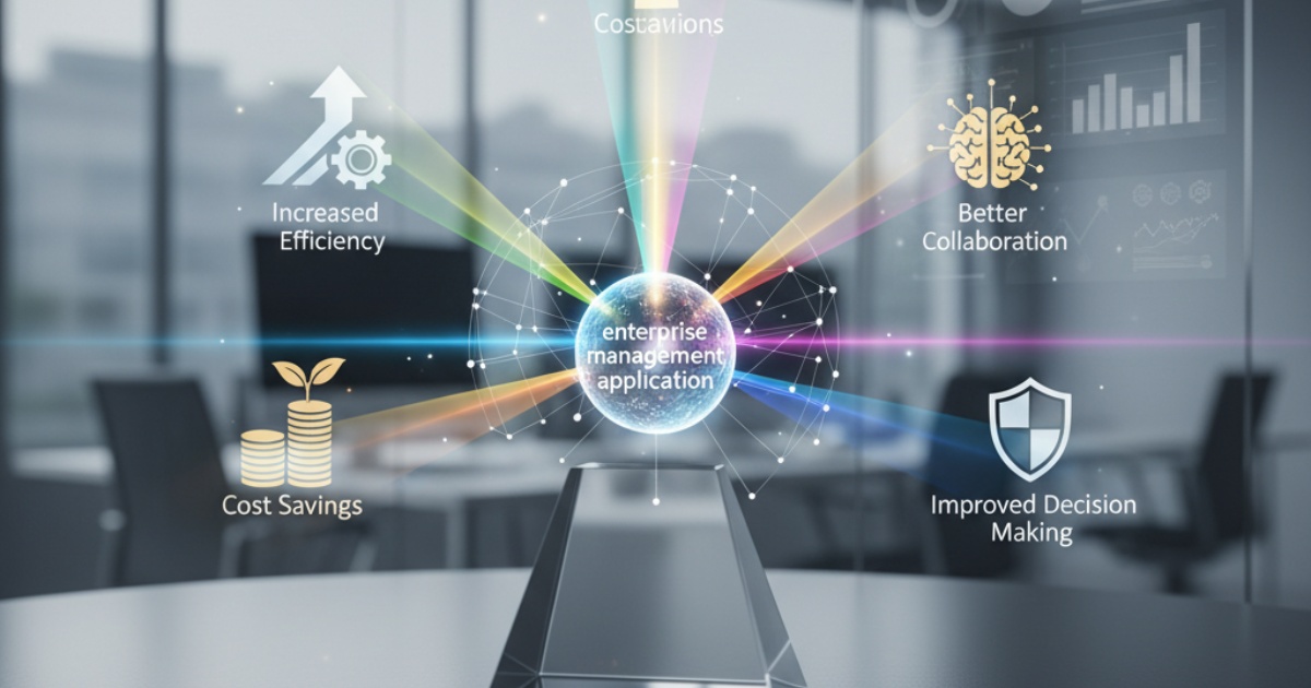 Lợi ích cốt lõi khi sử dụng ứng dụng quản lý doanh nghiệp