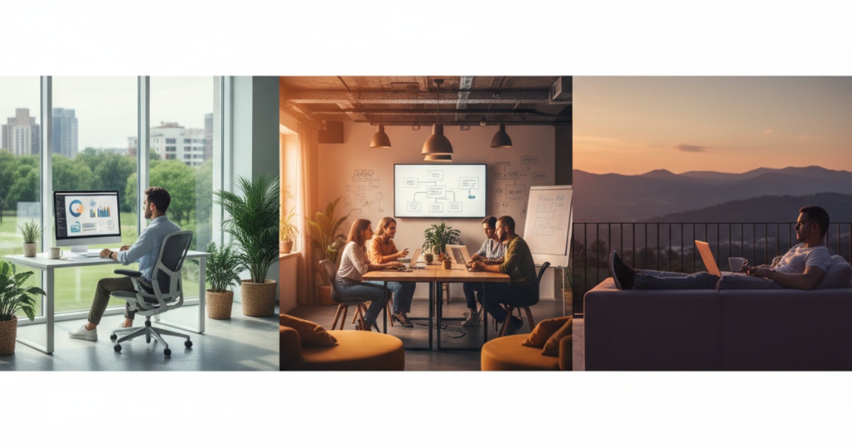 Lựa chọn không gian làm việc để tối ưu hóa hiệu quả