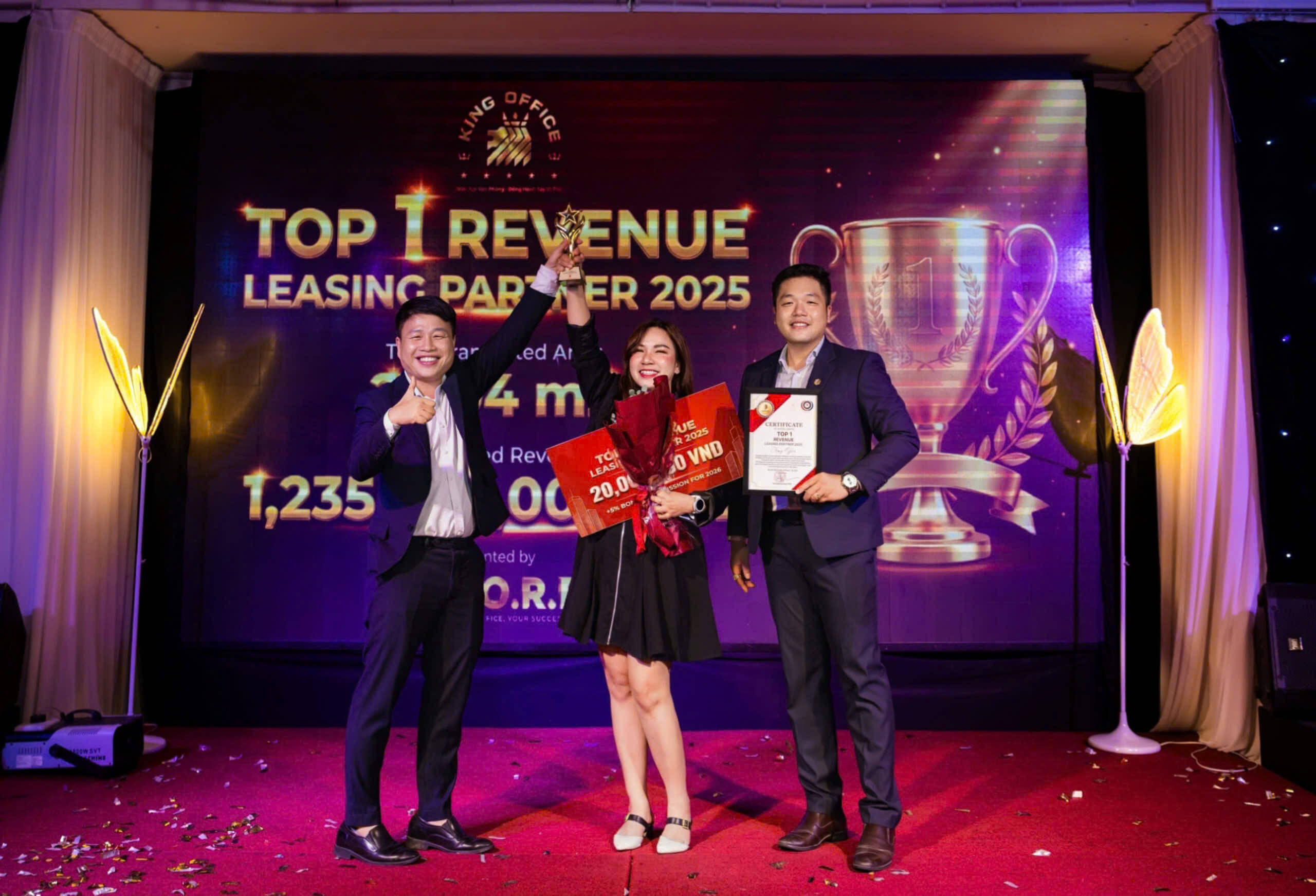 King Office vinh dự là Top 1 Revenue Leasing Partner 2025