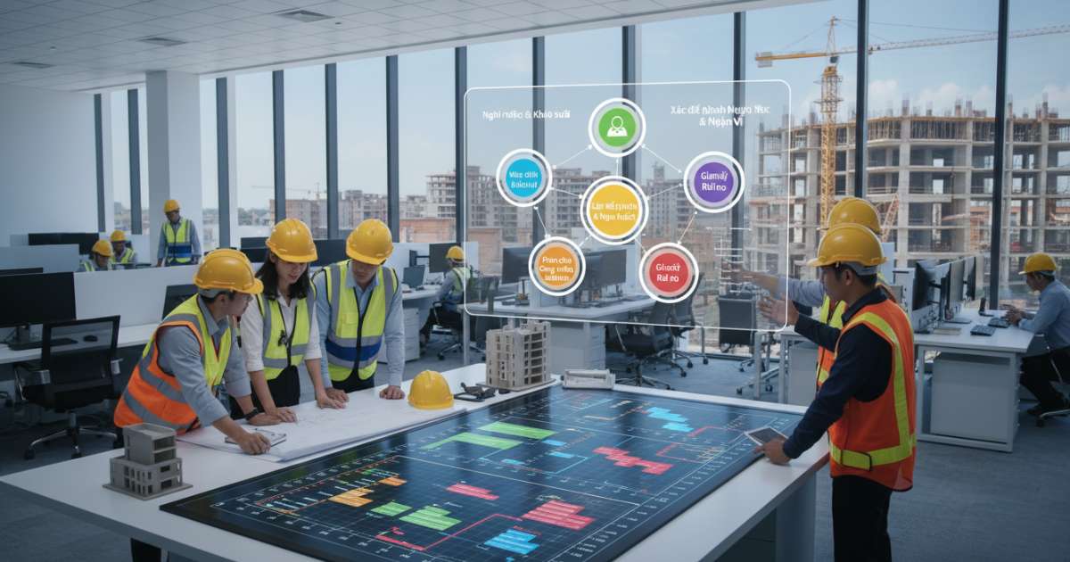 Các bước lập kế hoạch dự án xây dựng chi tiết và khoa học