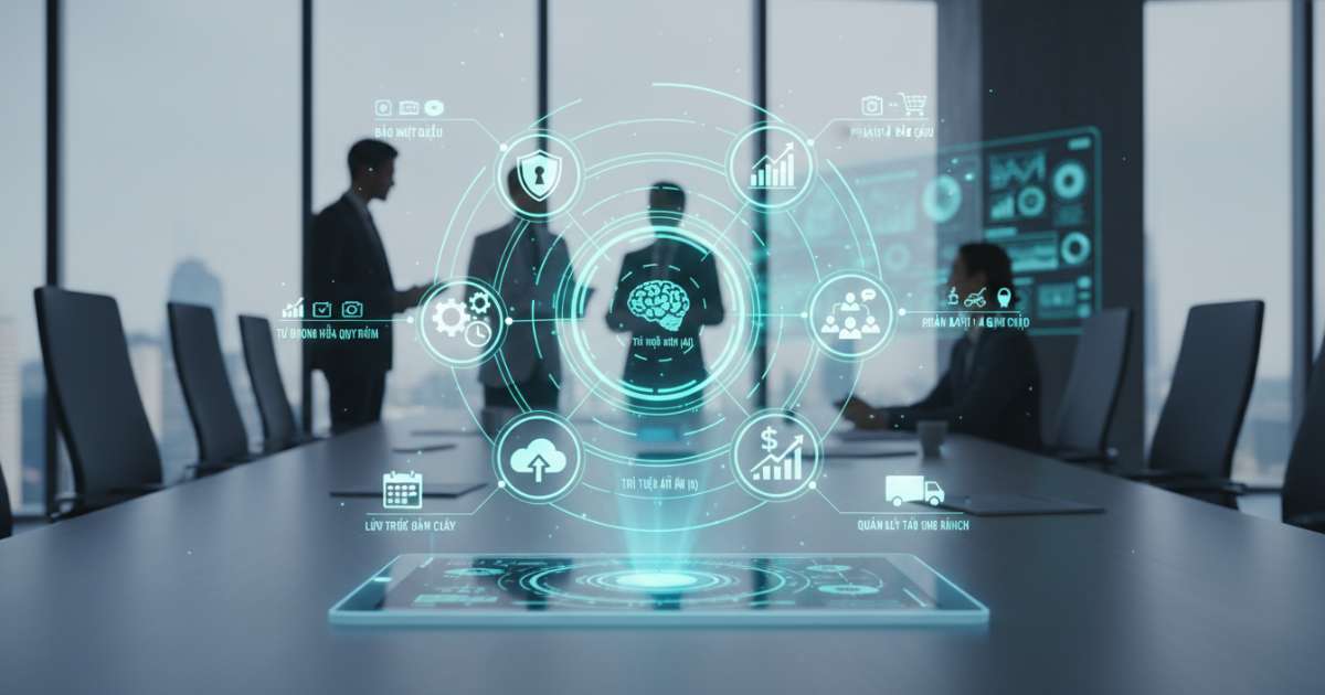 Các tính năng cốt lõi của nền tảng quản lý doanh nghiệp