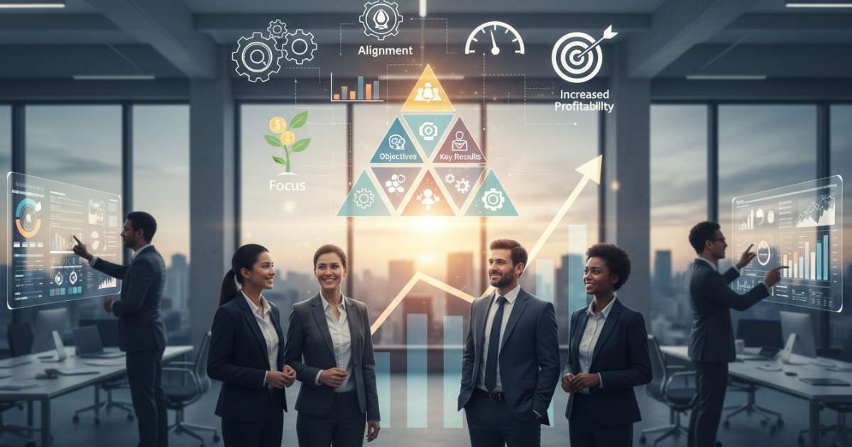 Lợi ích khi áp dụng phương pháp quản trị okr vào doanh nghiệp