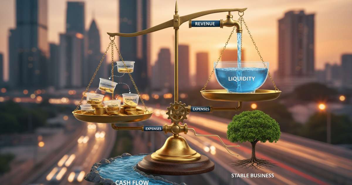 Nghệ thuật cân đối dòng tiền để duy trì tính thanh khoản thường xuyên