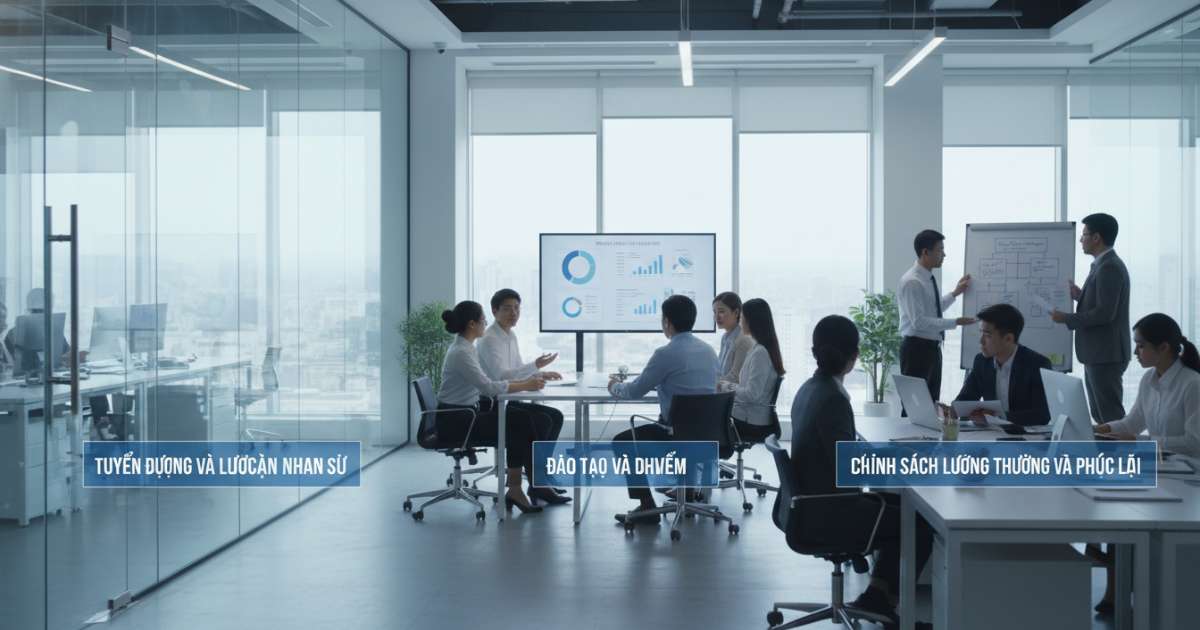 Những nhiệm vụ chính của quản trị nhân lực tại doanh nghiệp