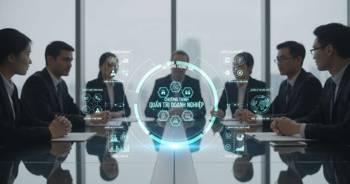 Nội dung trọng tâm trong chương trình quản trị doanh nghiệp