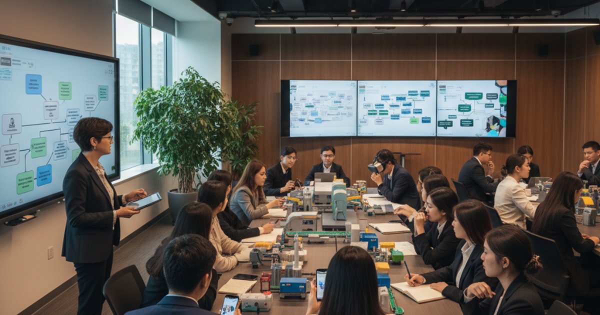 Phương pháp giảng dạy ứng dụng thực tế tại lớp quản trị doanh nghiệp Phương pháp giảng dạy ứng dụng thực tế tại lớp quản trị doanh nghiệp