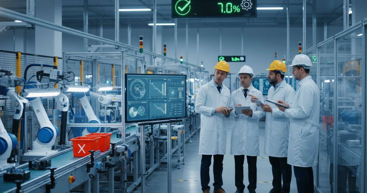 Phương pháp kiểm soát chất lượng nhằm giảm thiểu tỷ lệ hàng lỗi