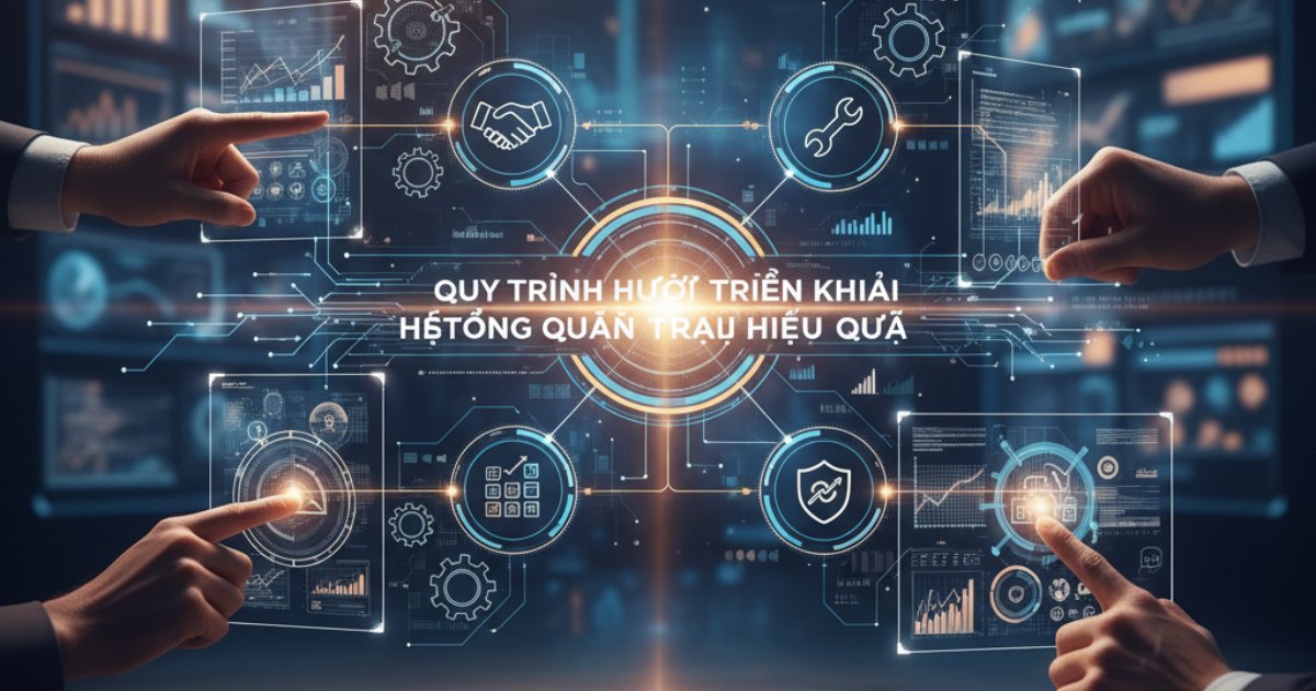 Quy trình hỗ trợ triển khai hệ thống quản trị hiệu quả Quy trình hỗ trợ triển khai hệ thống quản trị hiệu quả