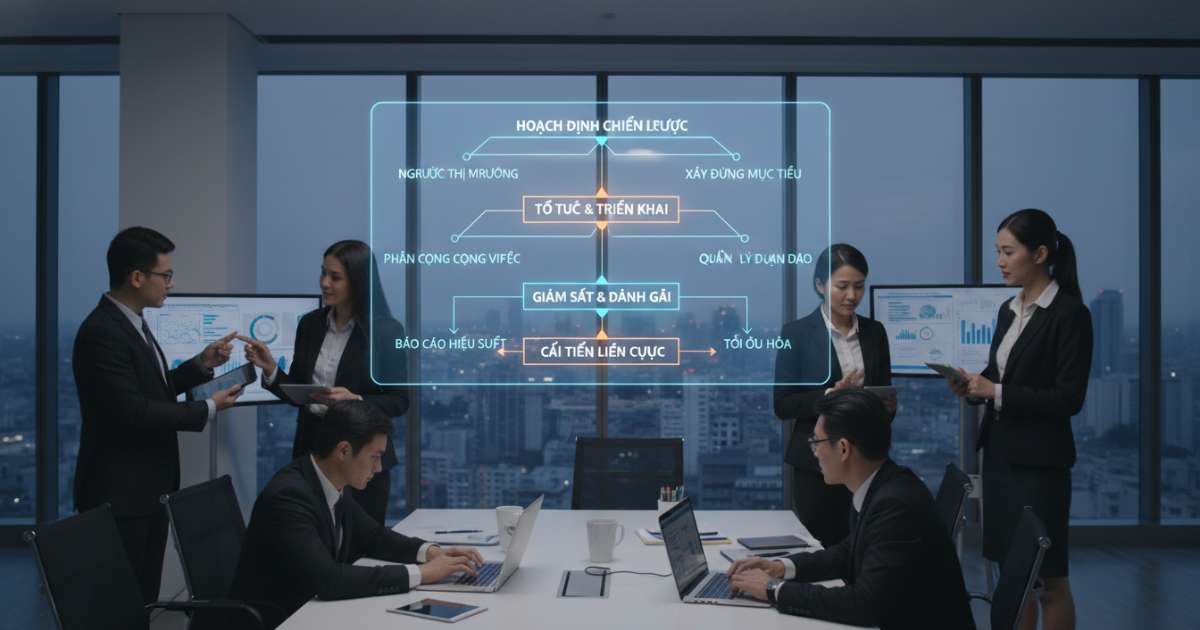 Quy trình điều hành doanh nghiệp chuyên nghiệp