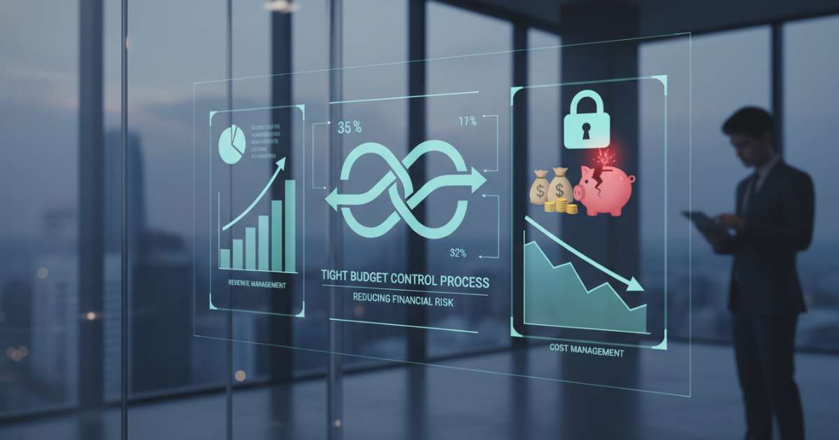 Quy trình kiểm soát ngân sách chặt chẽ nhằm giảm thiểu rủi ro tài chính