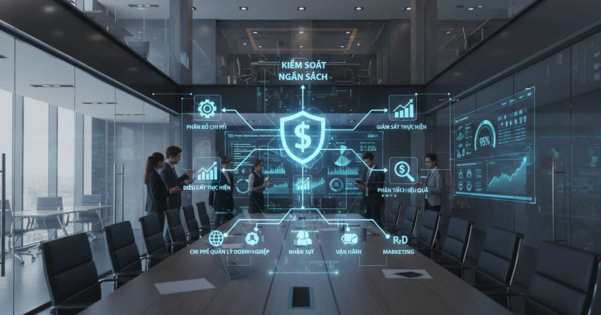 Quy trình kiểm soát ngân sách quản lý doanh nghiệp hiệu quả