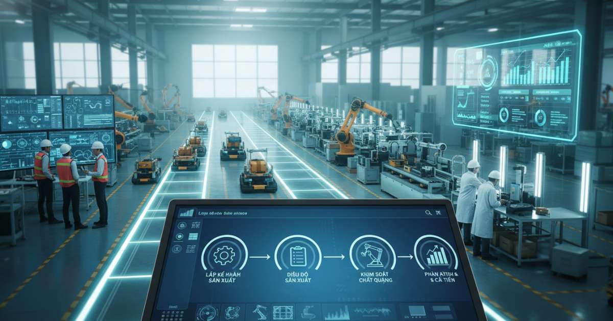 Quy trình quản lý sản xuất hiệu quả trong doanh nghiệp
