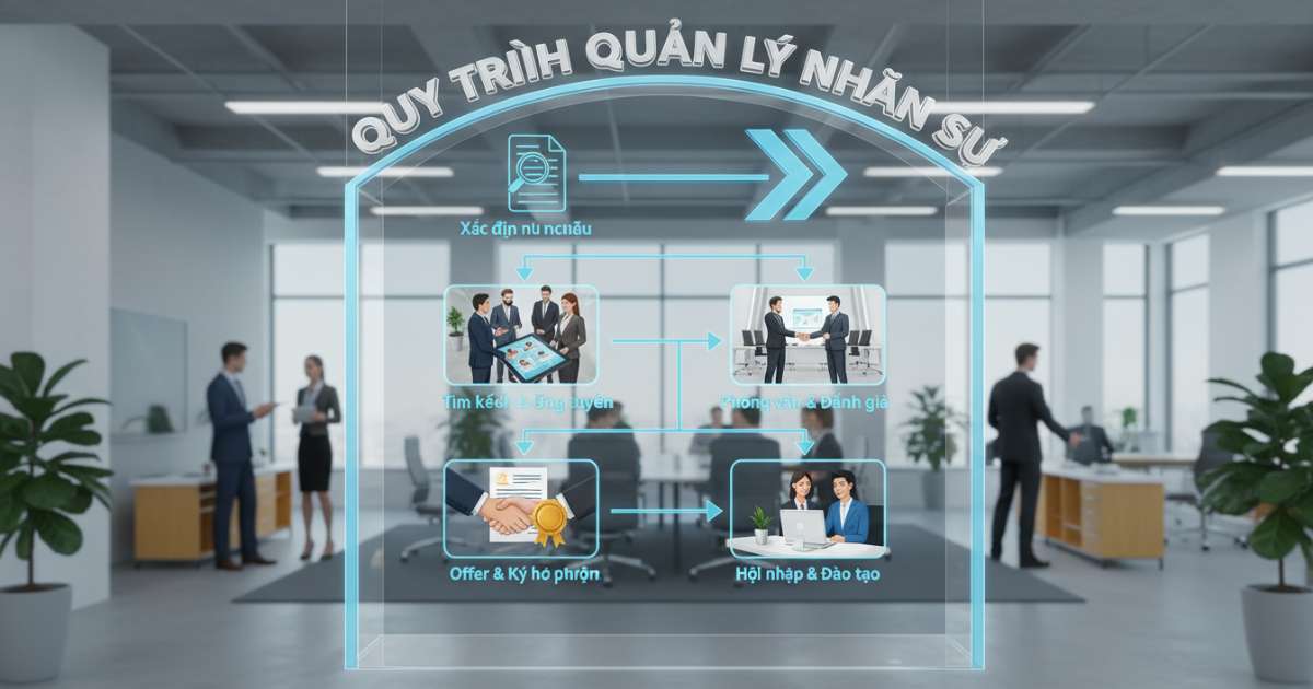 Quy trình tuyển dụng nhân sự chuyên nghiệp và hiệu quả