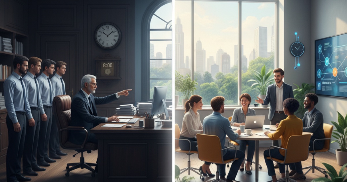 Sự khác biệt giữa quản trị truyền thống và quản trị nhân sự hiện đại Sự khác biệt giữa quản trị truyền thống và quản trị nhân sự hiện đại