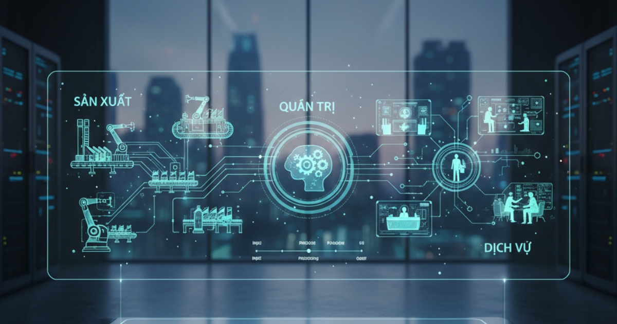 Tổng quan về khái niệm quản trị sản xuất và dịch vụ