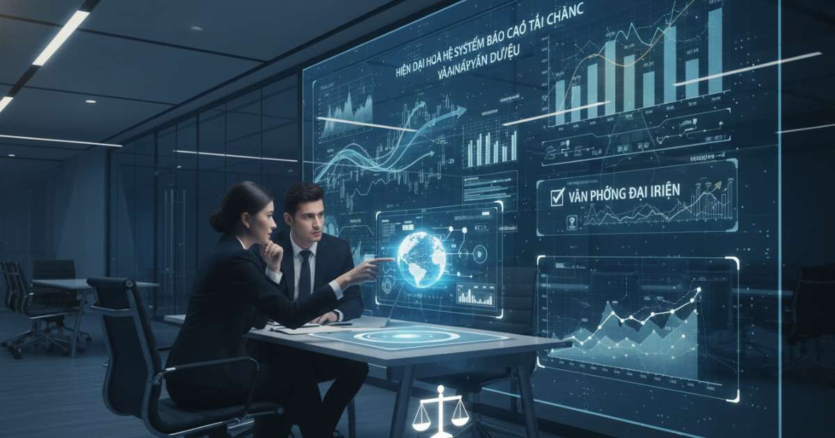Hiện đại hóa hệ thống báo cáo tài chính và phân tích dữ liệu