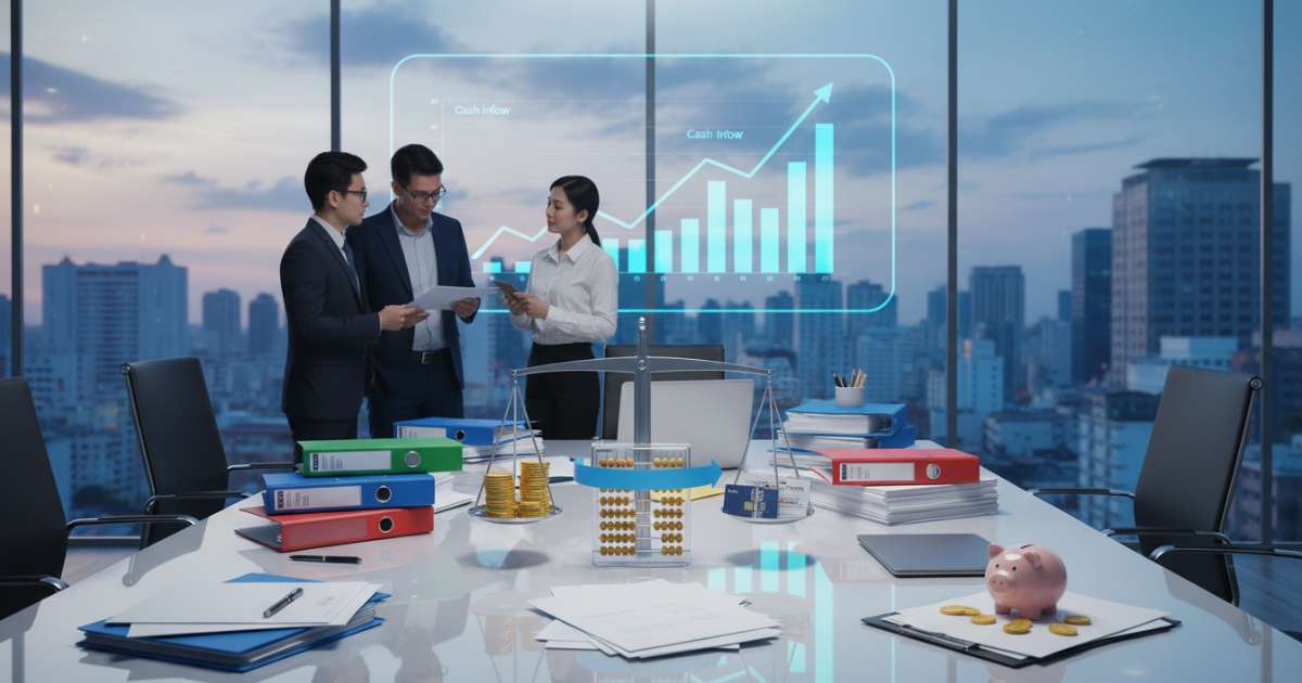 Tối ưu hóa quản lý dòng tiền để đảm bảo tính thanh khoản