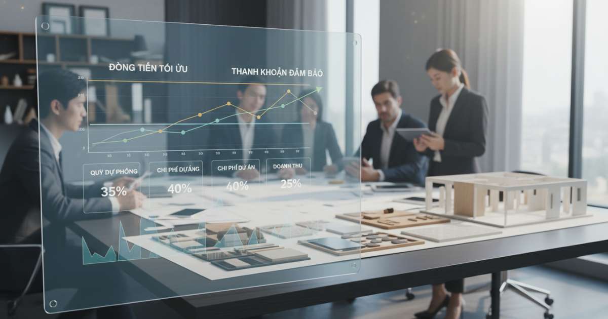 Tối ưu hóa quản lý dòng tiền để đảm bảo tính thanh khoản