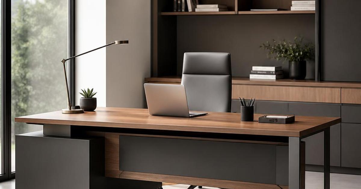 mẫu bàn văn phòng thiết kế đẹp - 10 Mẫu Bàn Văn Phòng Thiết Kế Đẹp Cho Nơi Làm Việc 2026