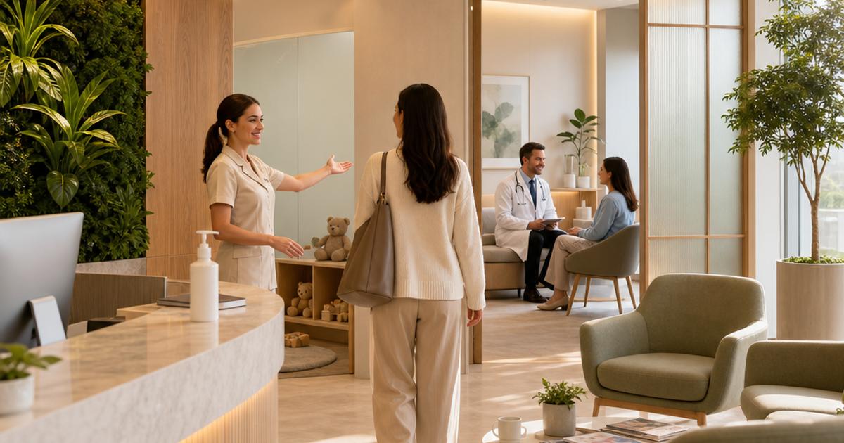 mẫu phòng khám đẹp - 8 Mẫu Phòng Khám Đẹp Giúp Tối Ưu Trải Nghiệm Khách Hàng