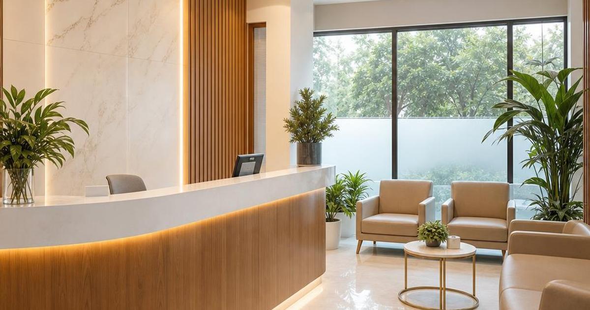 mẫu phòng khám đẹp - 8 Mẫu Phòng Khám Đẹp Giúp Tối Ưu Trải Nghiệm Khách Hàng