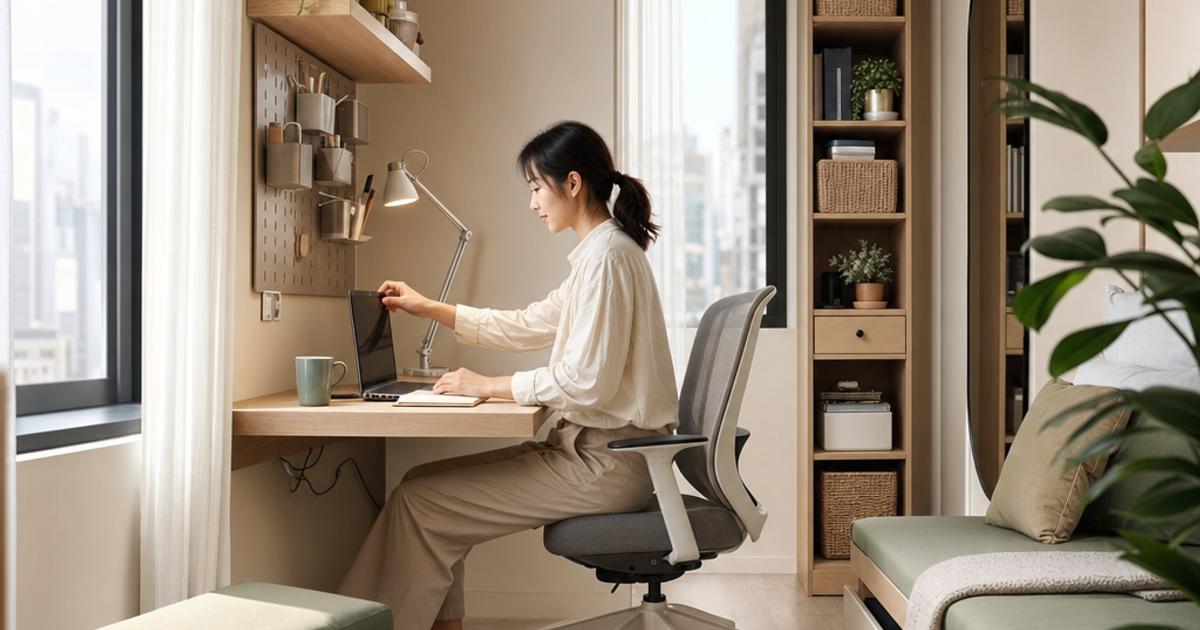 phòng làm việc hiện đại - 8 Ý Tưởng Phòng Làm Việc Hiện Đại Cho Không Gian Nhỏ Mới
