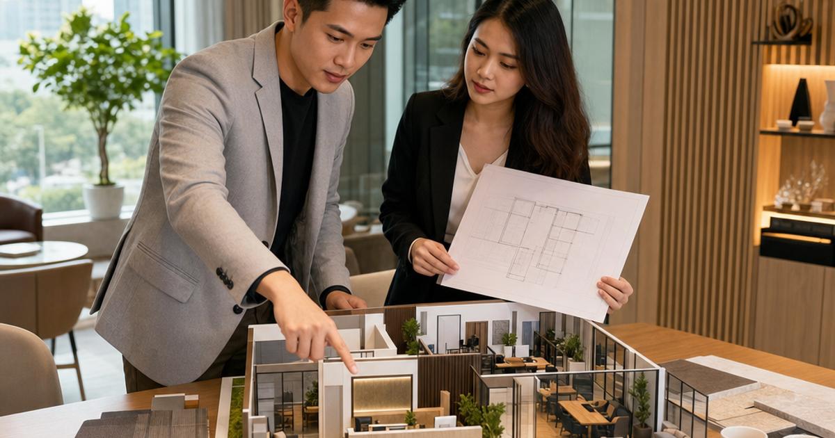 thiết kế văn phòng nhà đất - Vì sao nên tìm hiểu thiết kế văn phòng nhà đất?