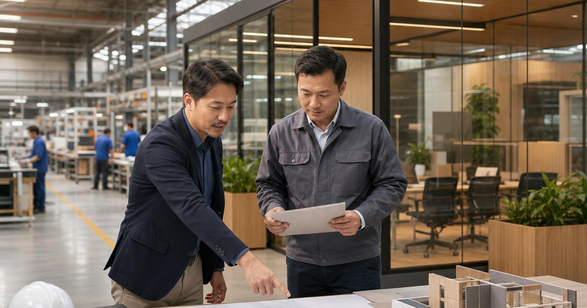 thiết kế văn phòng trong nhà xưởng - 7 Nguyên Tắc Thiết Kế Văn Phòng Trong Nhà Xưởng Hiệu Quả