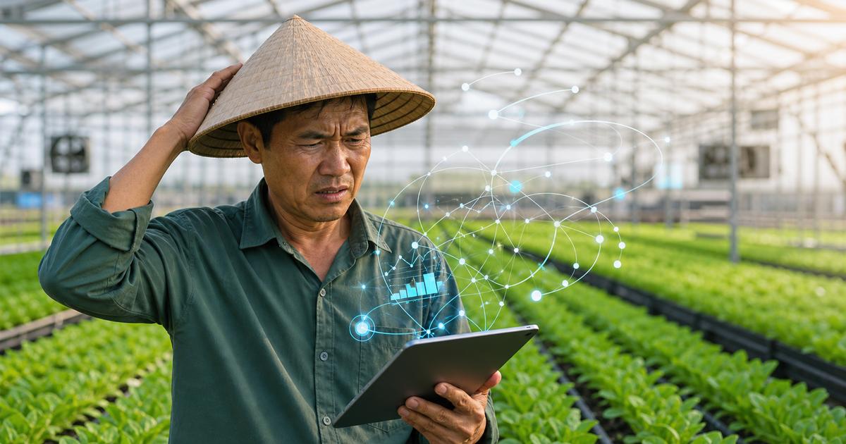 ứng dụng ai trong nông nghiệp - Dùng AI khi chưa có quy trình rõ ràng