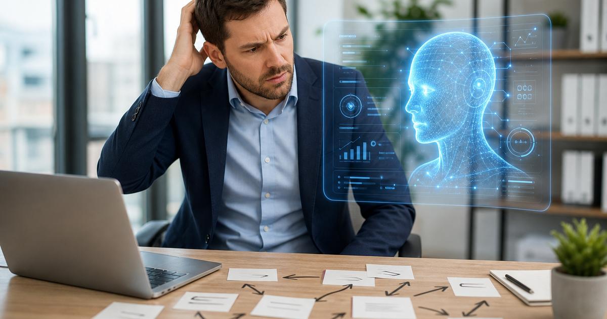 ứng dụng ai vào doanh nghiệp - Dùng AI khi chưa có quy trình rõ ràng