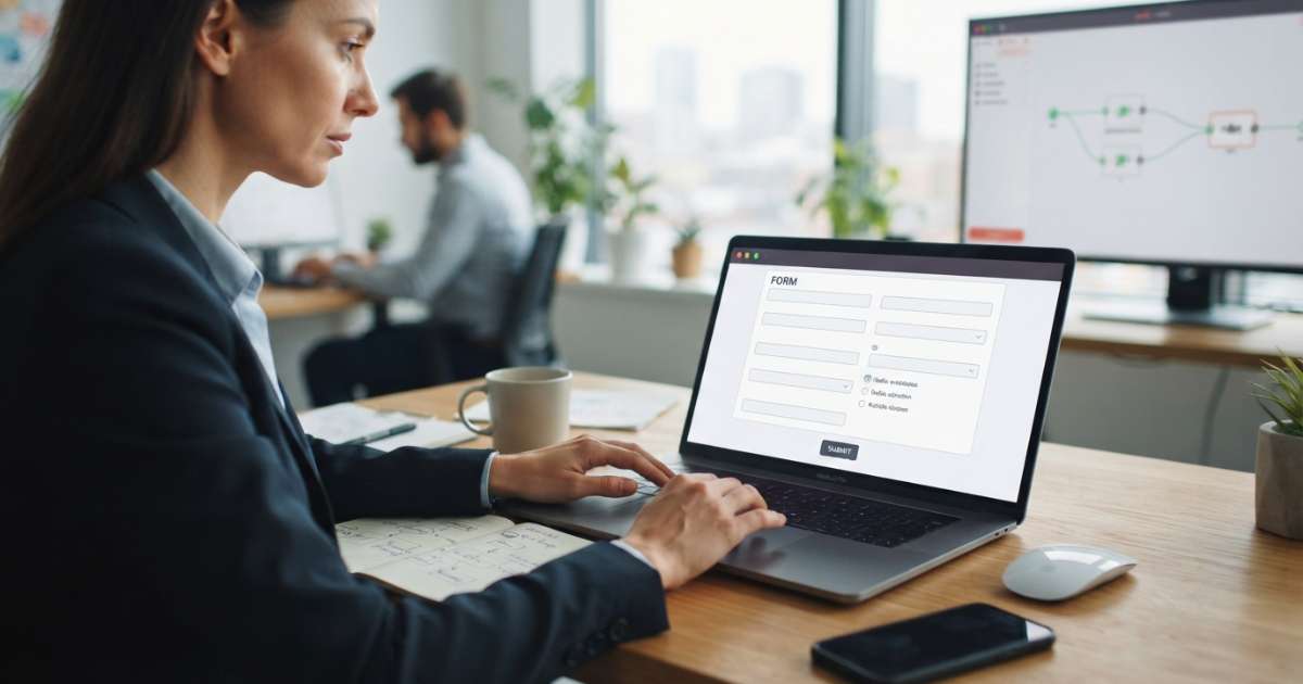 Advanced techniques to build form workflows in n8n