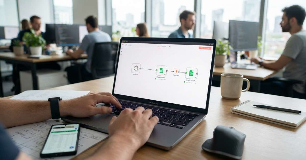 Các kịch bản tự động hóa n8n Google Sheets phổ biến
