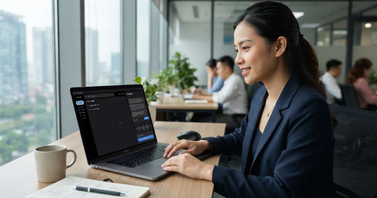 Cách lựa chọn công cụ ai viết email tiếng anh phù hợp nhất