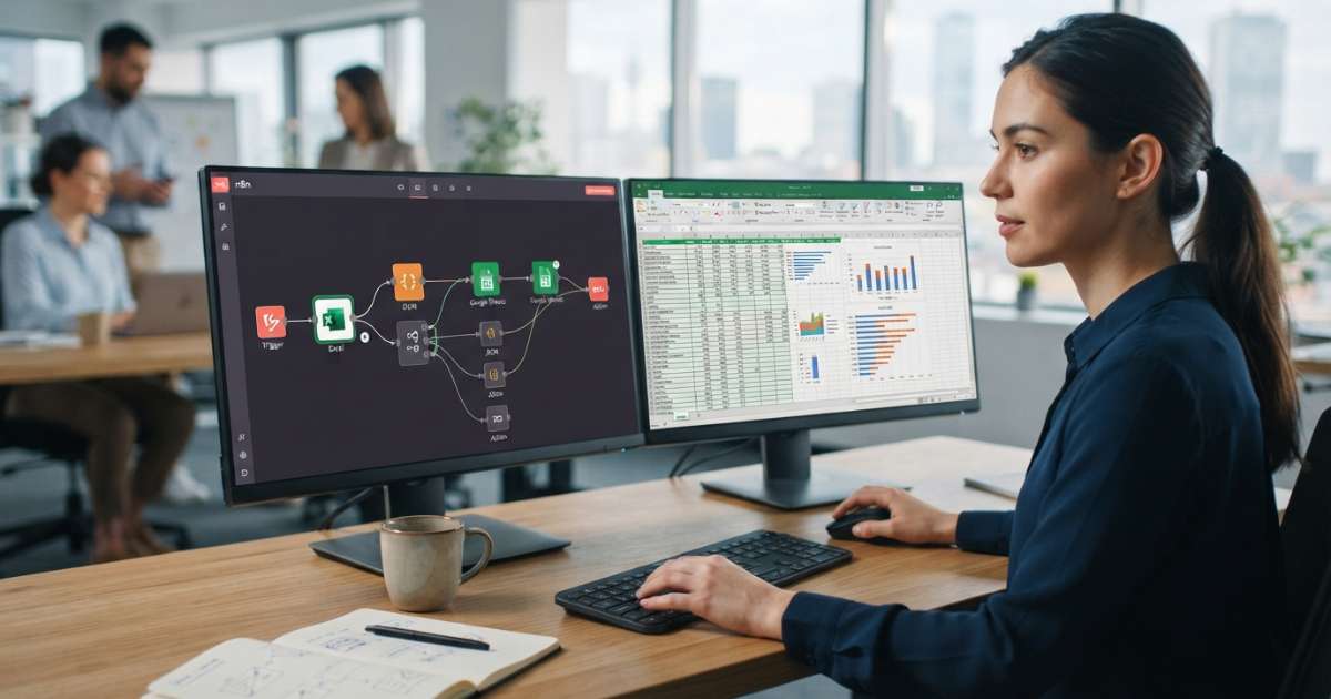 Cách thiết lập node n8n microsoft excel cho quy trình làm việc của bạn