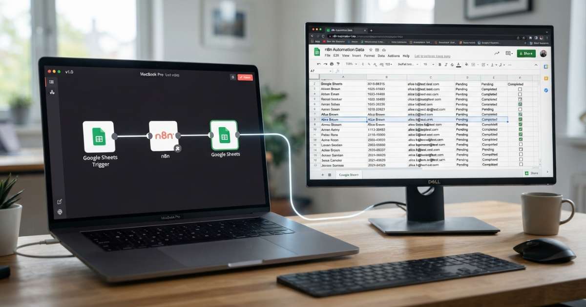 Hướng dẫn tích hợp n8n với Google Sheets chi tiết