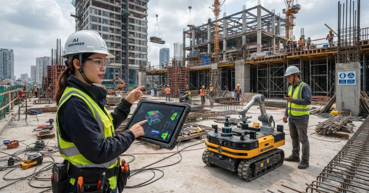 Những thách thức khi triển khai giải pháp trí tuệ nhân tạo xây dựng