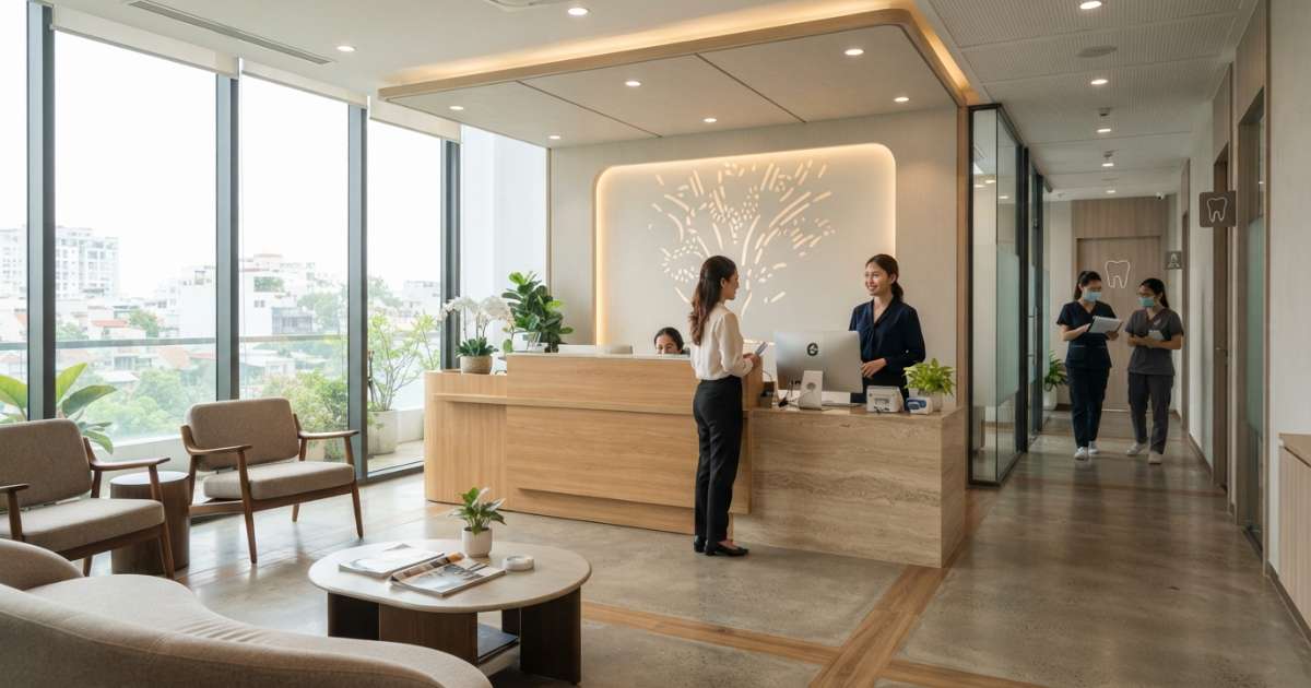 Các khu vực chức năng quan trọng khi thiết kế nội thất văn phòng nha khoa
