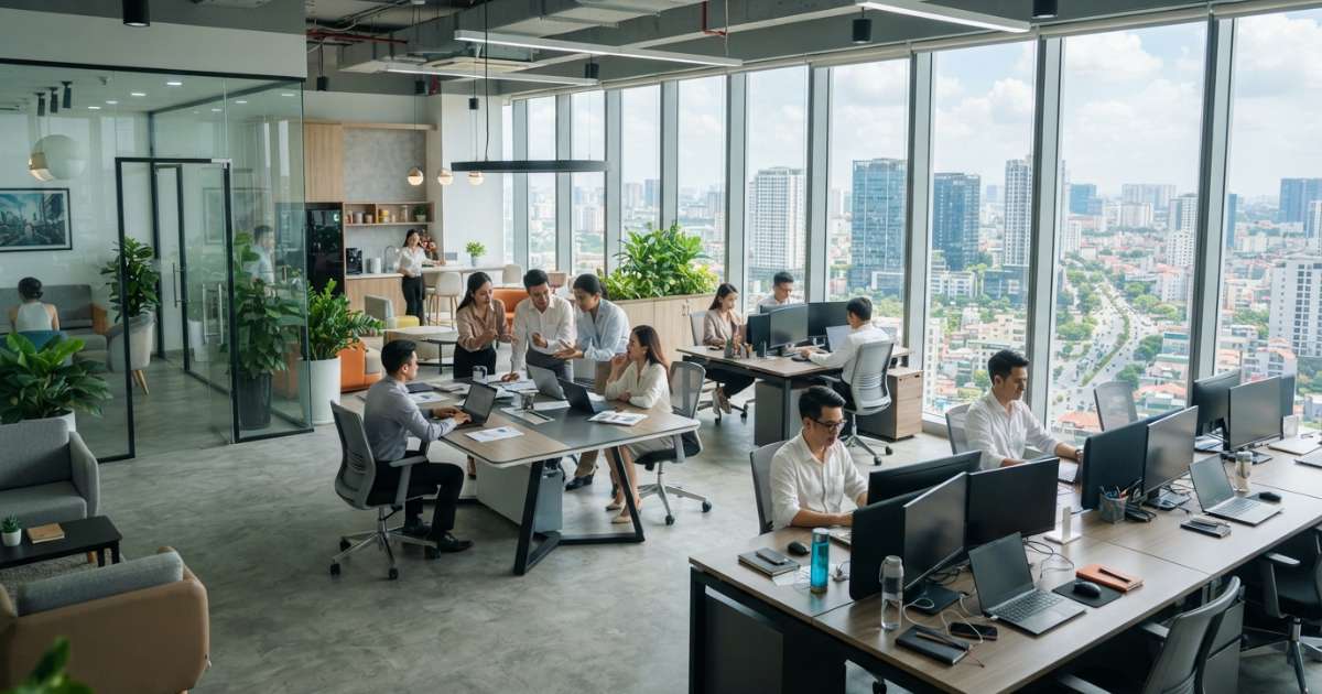 Các loại hình cho thuê văn phòng chuyên nghiệp phổ biến hiện nay