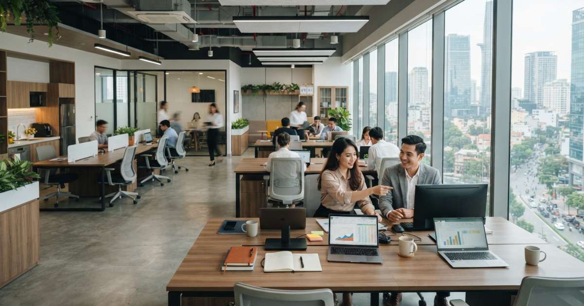 Các mô hình cho thuê văn phòng kinh doanh phổ biến hiện nay