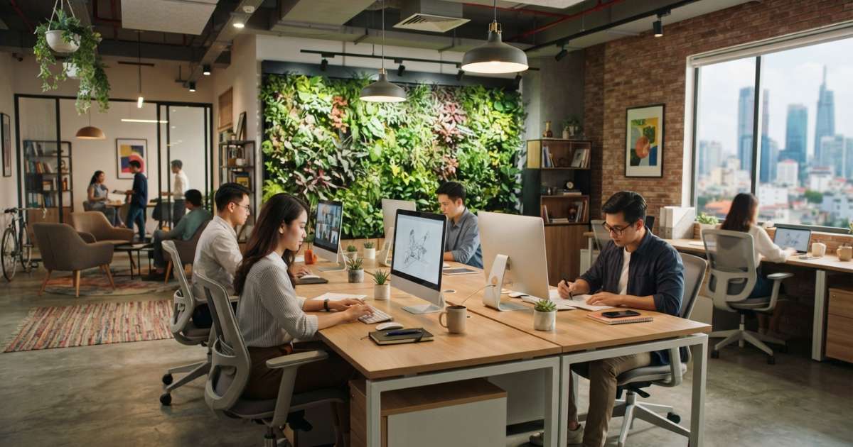 Các nguyên tắc cốt lõi khi trang trí nội thất văn phòng làm việc hiện đại