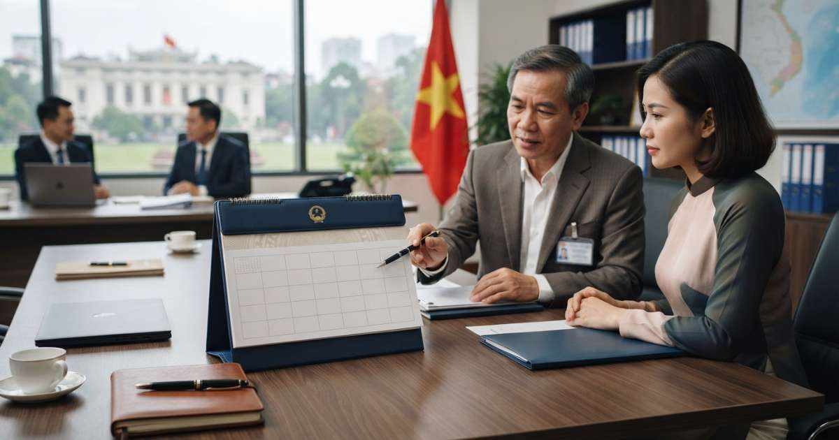 Các nội dung chính có trong lịch văn phòng chính phủ hằng tuần