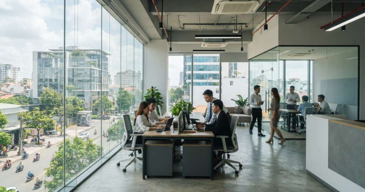 Các phân khúc giá cho thuê văn phòng khu k300 hiện nay