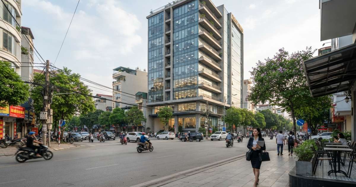 Các phân khúc văn phòng cho thuê đường Thái Hà phổ biến hiện nay