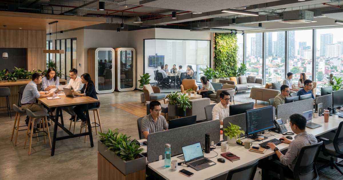 Các tiêu chuẩn quan trọng khi thiết kế nội thất văn phòng