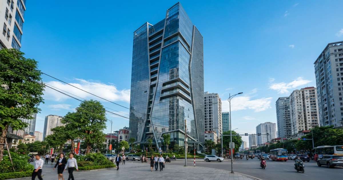 Các tòa nhà văn phòng đường Phạm Hùng nổi bật
