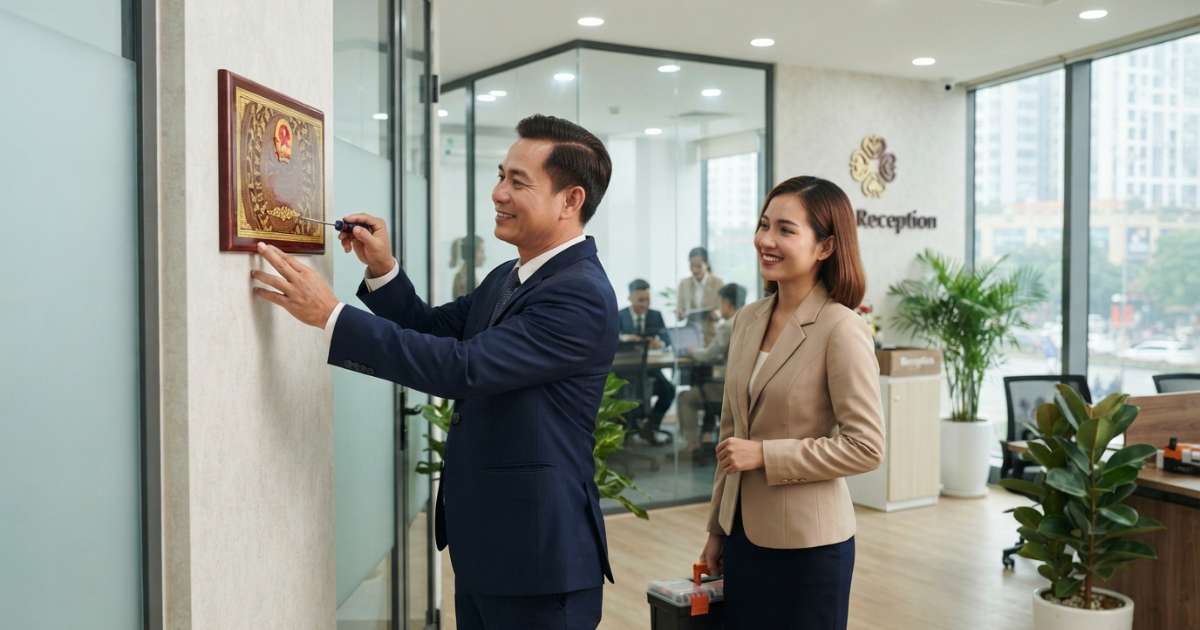 Cách soạn thảo mẫu thông báo lập văn phòng đại diện chuẩn