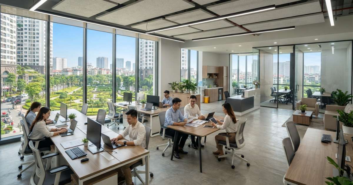 Cập nhật giá thuê văn phòng royal city mới nhất